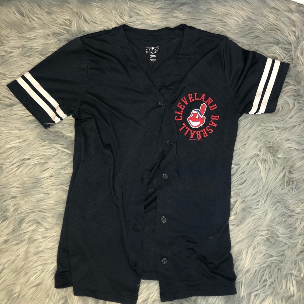 Indians button down jersey